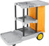 TUFFIOM 500lbs 3-Shelf Cleaning Janitorial Cart With Wheeled