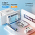 KALVAIR 8000 BTU 115V Window Air Conditioner with Heat & Install Kit