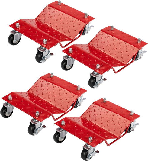 TUFFIOM Set of 4, 6000LBS Capacity Car Dolly