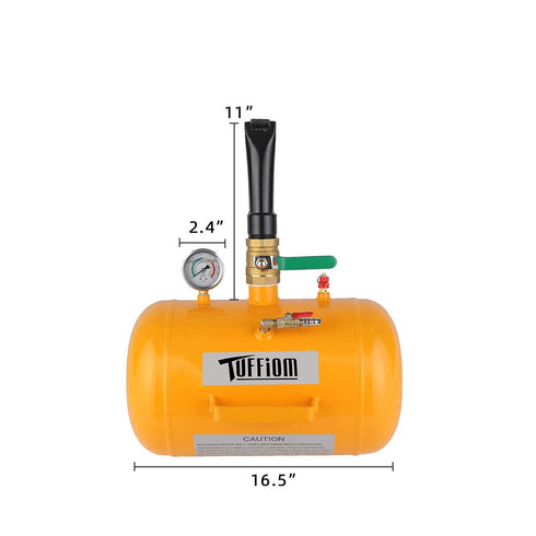 TUFFIOM Iron 5 Gallon tyre inflator Tool Inflator Tank