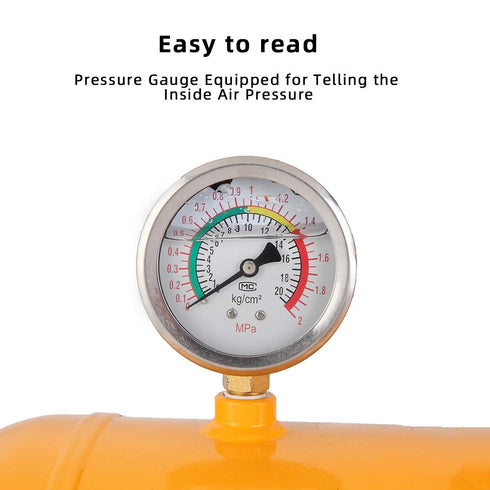 TUFFIOM Iron 5 Gallon tyre inflator Tool Inflator Tank