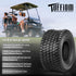 TUFFIOM Tubeless 4PR Lawn Mower Tires Set of 2 QM332-1