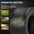 TUFFIOM Tubeless 4PR/6PR Lawn Mower Tires Set of 2 QM332-6