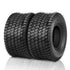 TUFFIOM Tubeless 4PR/6PR Lawn Mower Tires Set of 2 QM332-6