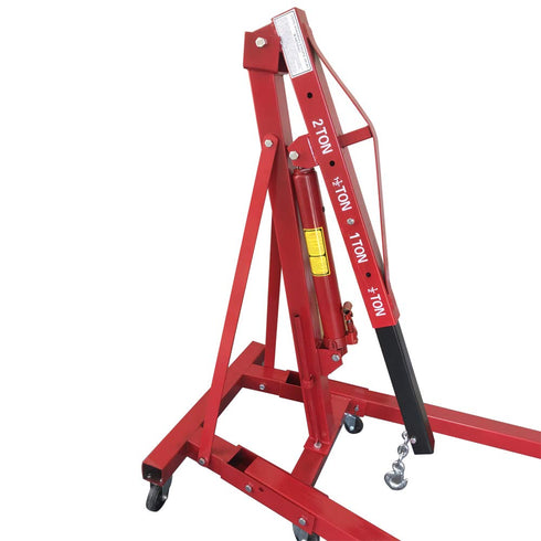 TUFFIOM 2 TON Folding Hydraulic Engine Motor Hoist