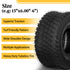 TUFFIOM Tubeless 2PR/4PR Lawn Mower Tires Set of 2 QM332-2