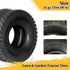 TUFFIOM Tubeless 2PR/4PR Lawn Mower Tires Set of 2 QM332-2