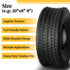 TUFFIOM Tubeless 4PR Lawn Mower Tires Set of 2 QM332-3
