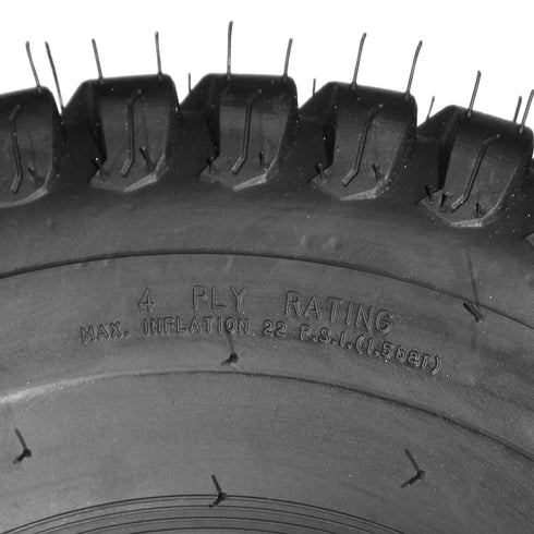 TUFFIOM Tubeless 4PR Lawn Mower Tires Set of 2 QM332-5