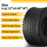 TUFFIOM Tubeless 4PR Lawn Mower Tires Set of 2 QM332-5
