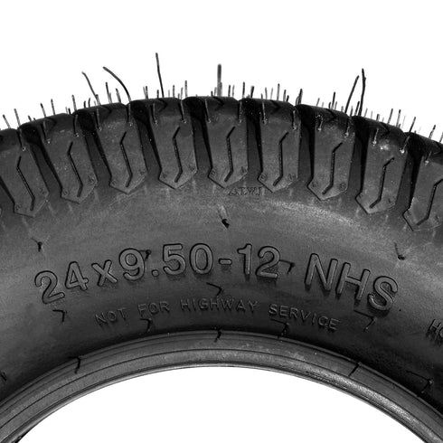 TUFFIOM Tubeless 4PR/6PR/8PR Lawn Mower Tires Set of 2 QM332-7