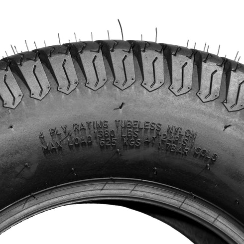 TUFFIOM Tubeless 4PR/6PR/8PR Lawn Mower Tires Set of 2 QM332-7