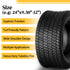TUFFIOM Tubeless 4PR/6PR/8PR Lawn Mower Tires Set of 2 QM332-7