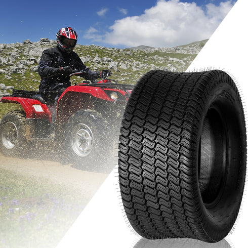 TUFFIOM Tubeless 4PR/6PR/8PR Lawn Mower Tires Set of 2 QM332-7