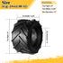 TUFFIOM Tubeless 2PR/4PR/6PR Lawn Mower Tires Set of 2 QM328-1