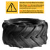 TUFFIOM Tubeless 2PR/4PR/6PR Lawn Mower Tires Set of 2 QM328-1