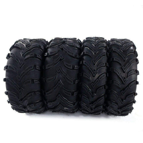 TUFFIOM Set of 4 26x9-12 Front & 26x11-12 Rear/6 PR ATV UTV All-terrain Tires