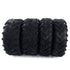 TUFFIOM Set of 4 26x9-12 Front & 26x11-12 Rear/6 PR ATV UTV All-terrain Tires