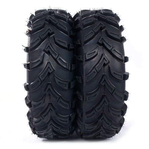 TUFFIOM Set of 4 26x9-12 Front & 26x11-12 Rear/6 PR ATV UTV All-terrain Tires