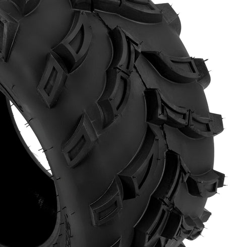 TUFFIOM Set of 4 26x9-12 Front & 26x11-12 Rear/6 PR ATV UTV All-terrain Tires
