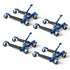 TUFFIOM 2PCS/4PCS 1500 lbs Mechanical Car Wheel Dolly