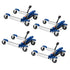 TUFFIOM 2PCS 1500 lbs Hydraulic Car Wheel Dolly