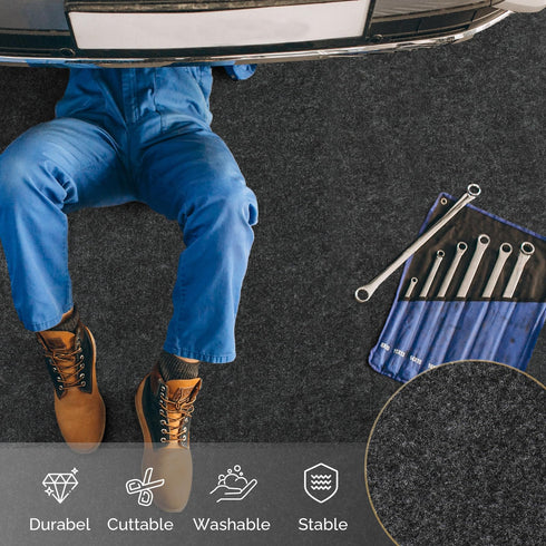 TUFFIOM Waterproof & Oil-Proof Oil Spill Mat