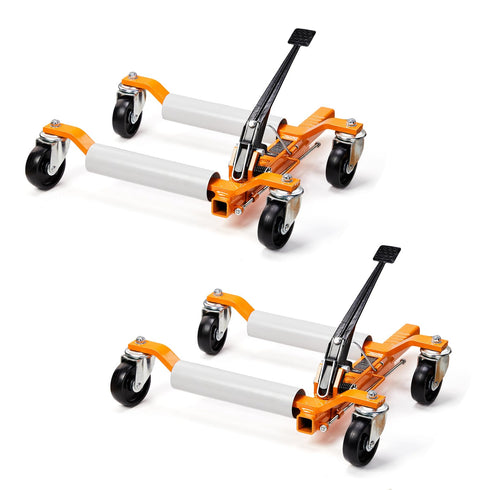 TUFFIOM 2PCS/4PCS 1500 lbs Mechanical Car Wheel Dolly