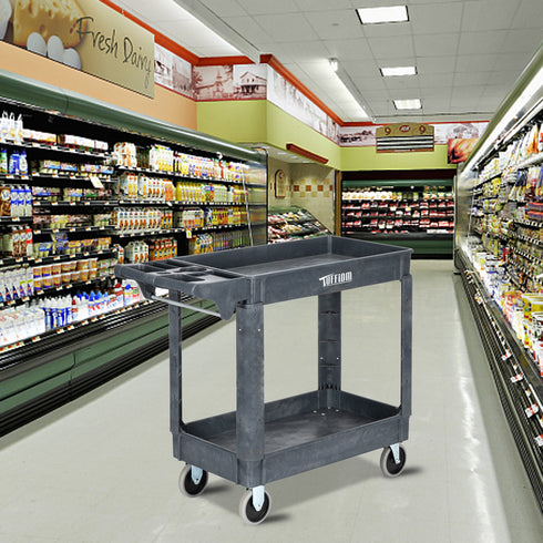 TUFFIOM 550 LBS Heavy Duty Utility Service Cart