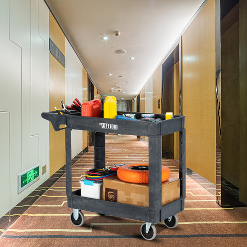 TUFFIOM 550 LBS Heavy Duty Utility Service Cart