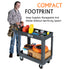 TUFFIOM 550 LBS Heavy Duty Utility Service Cart