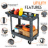 TUFFIOM 550 LBS Heavy Duty Utility Service Cart