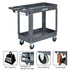 TUFFIOM 550 LBS Heavy Duty Utility Service Cart