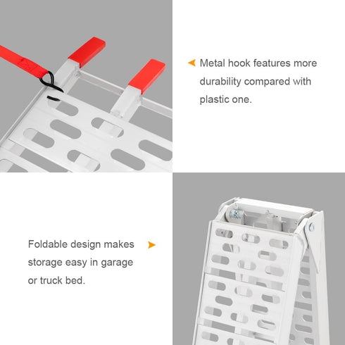 TUFFIOM Foldable ATV Loading Ramps 1500 lbs