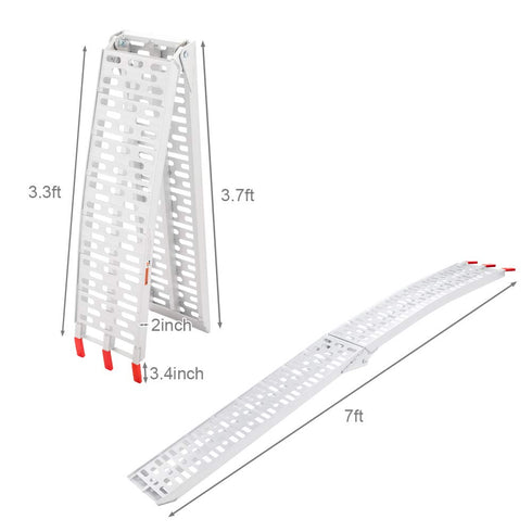 TUFFIOM Foldable ATV Loading Ramps 1500 lbs