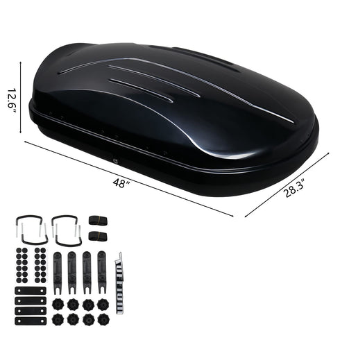 TUFFIOM Hard Shell Waterproof Rooftop Cargo Carrier