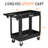 TUFFIOM 550 LBS Heavy Duty Utility Service Cart