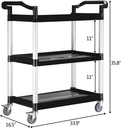 TUFFIOM 390/450 LBS Heavy Duty Utility Service Cart