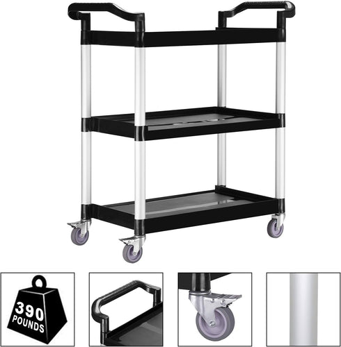 TUFFIOM 390/450 LBS Heavy Duty Utility Service Cart