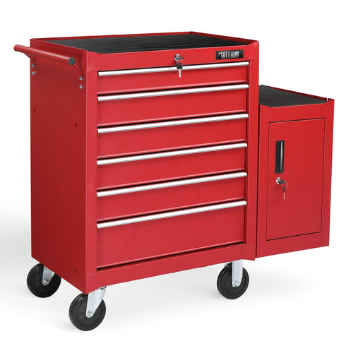 TUFFIOM 5-Drawer Rolling Tool Chest with Wheels