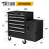 TUFFIOM 5-Drawer Rolling Tool Chest with Wheels