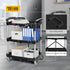TUFFIOM Folding Heavy Duty Utility Service Cart