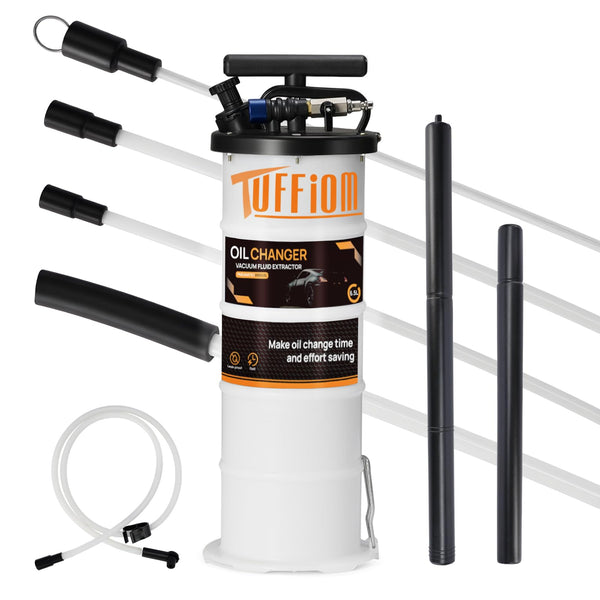 TUFFIOM 6.5L Oil Extractor Pump Vacuum Fluid Extractor