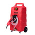 TUFFIOM 15 Gallon Portable Gas Caddy with Manual Fuel Transfer Pump