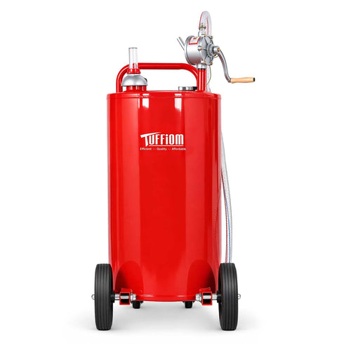 TUFFIOM 35 Gallon Fuel Caddy with Manual Siphon Pump