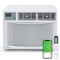 KALVAIR 8000 BTU 115V Window Air Conditioner with Heat & Install Kit
