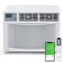 KALVAIR 8000 BTU 115V Window Air Conditioner with Heat & Install Kit