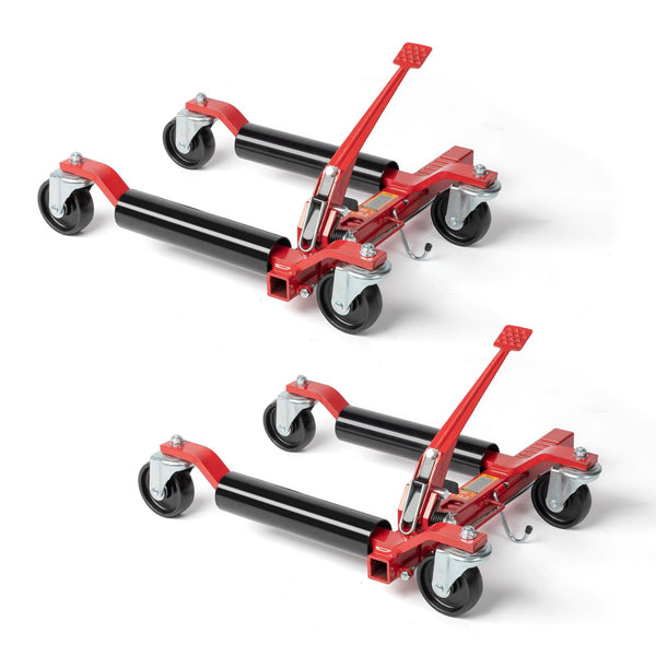 TUFFIOM 2PCS/4PCS 1500 lbs Mechanical Car Wheel Dolly