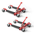 TUFFIOM 2PCS/4PCS 1500 lbs Mechanical Car Wheel Dolly