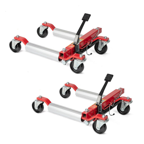 TUFFIOM 2PCS 1500 lbs Hydraulic Car Wheel Dolly